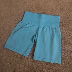 Aqua Pro Blue NVGTN Shorts